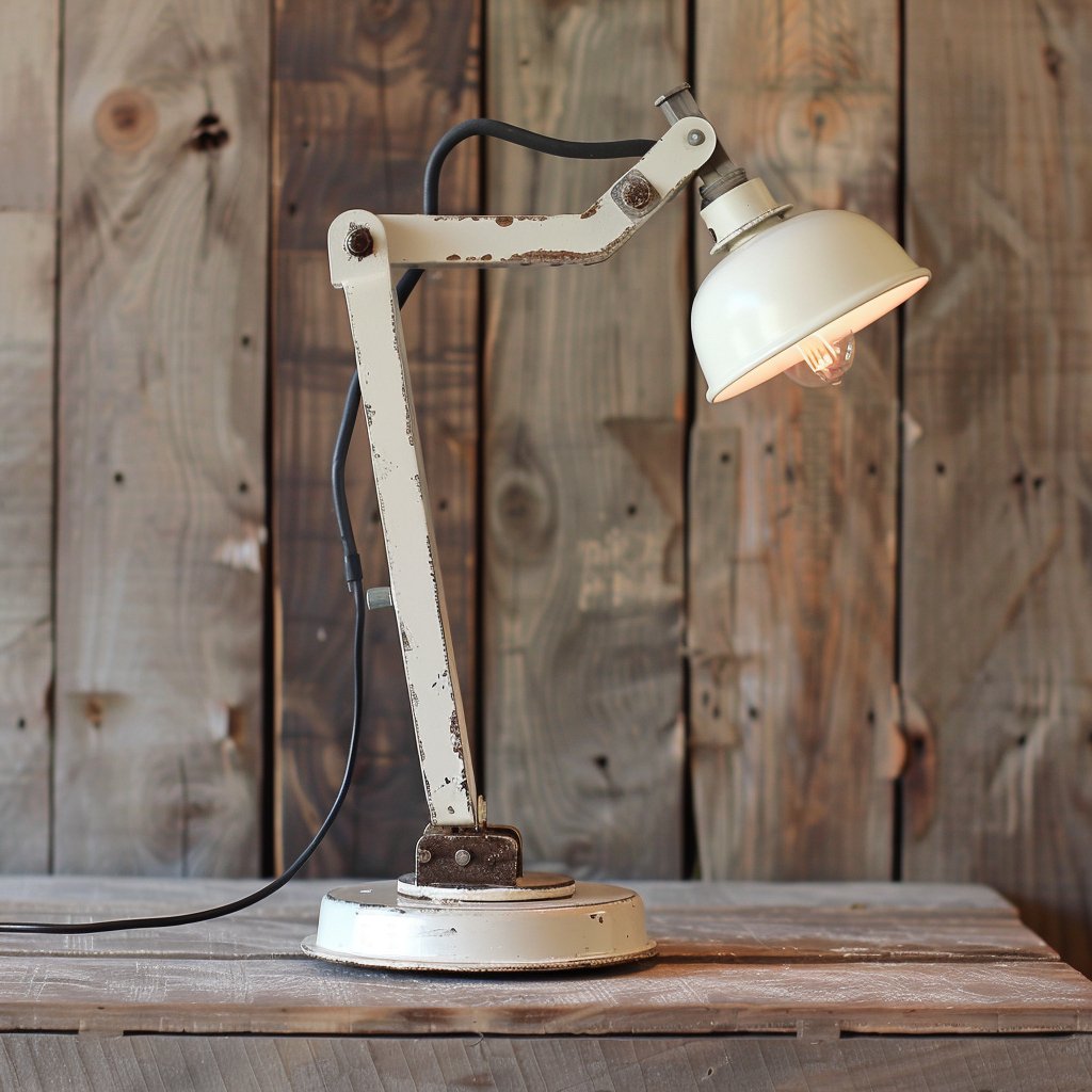 Industrial farmhouse fashion table lamps