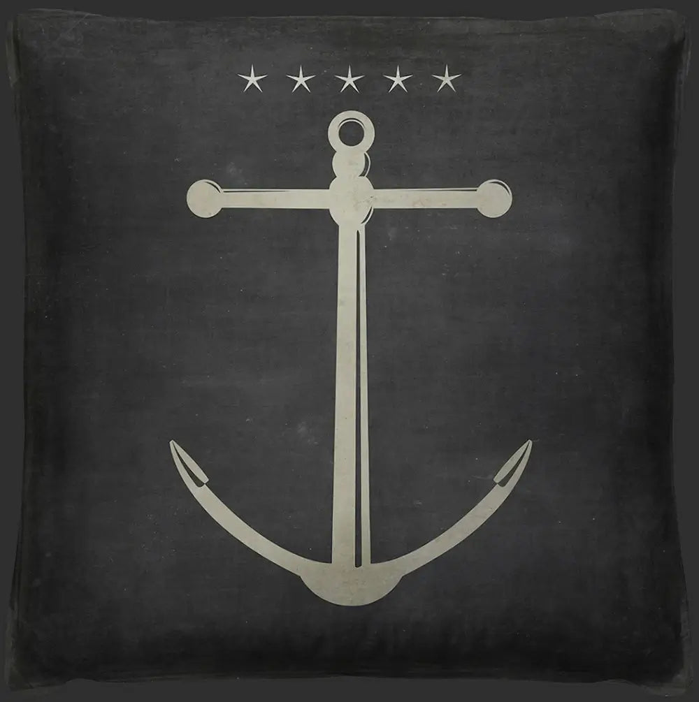 Anchor 4 Throw Pillow