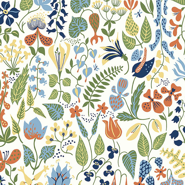 Herbarium – Walnut Wallpaper