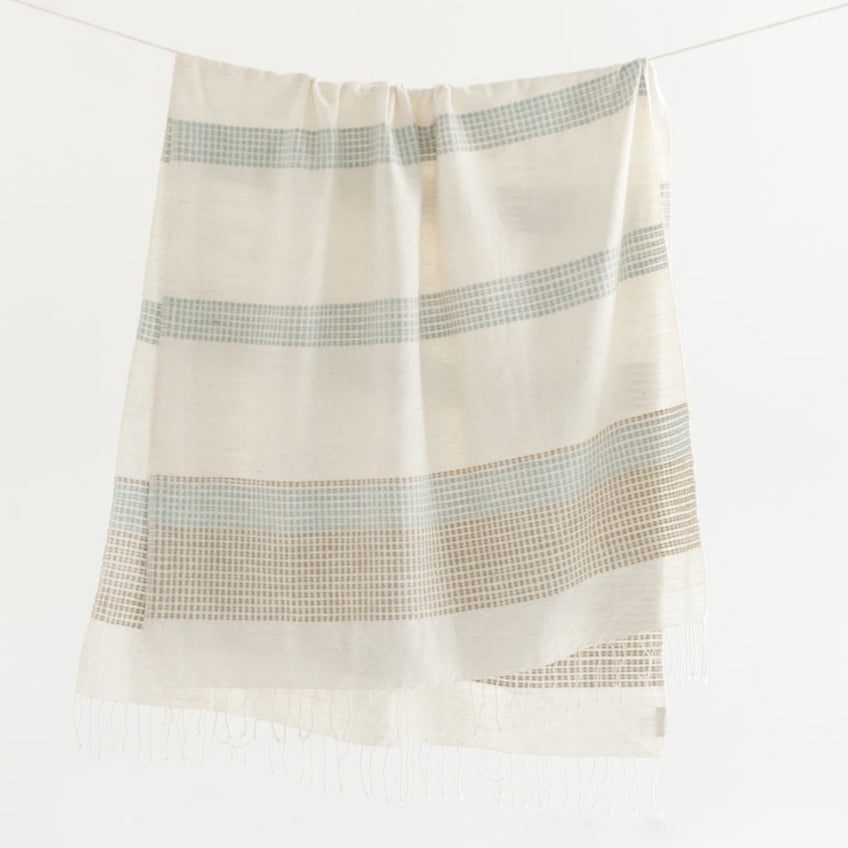 Camden Handwoven Cotton Throw Blanket