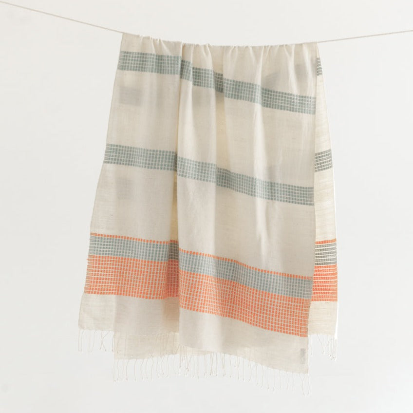 Camden Handwoven Cotton Throw Blanket