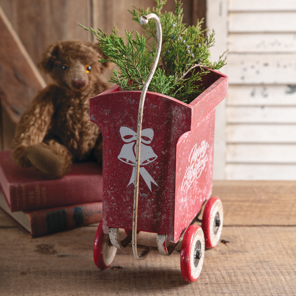 Christmas Pull-A-Long Wagon