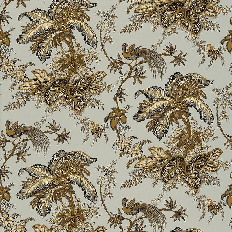 Schumacher Coconut Grove Wallpaper