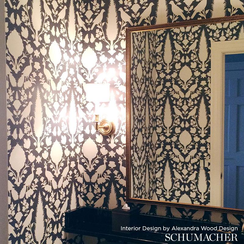 Schumacher Chenonceau Wallpaper