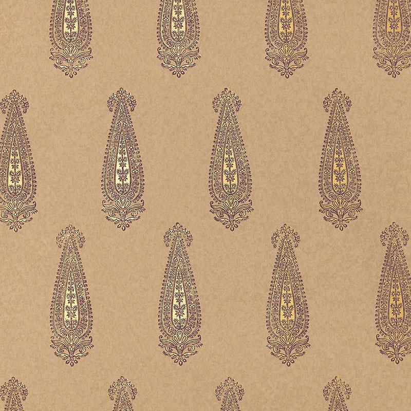 Schumacher Katara Paisley Wallpaper