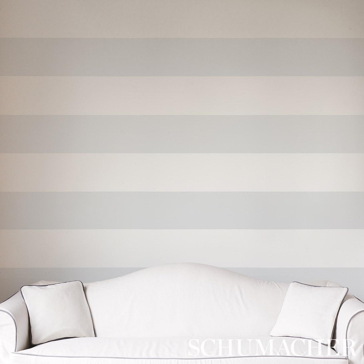 Schumacher Baxter Stripe Wallpaper