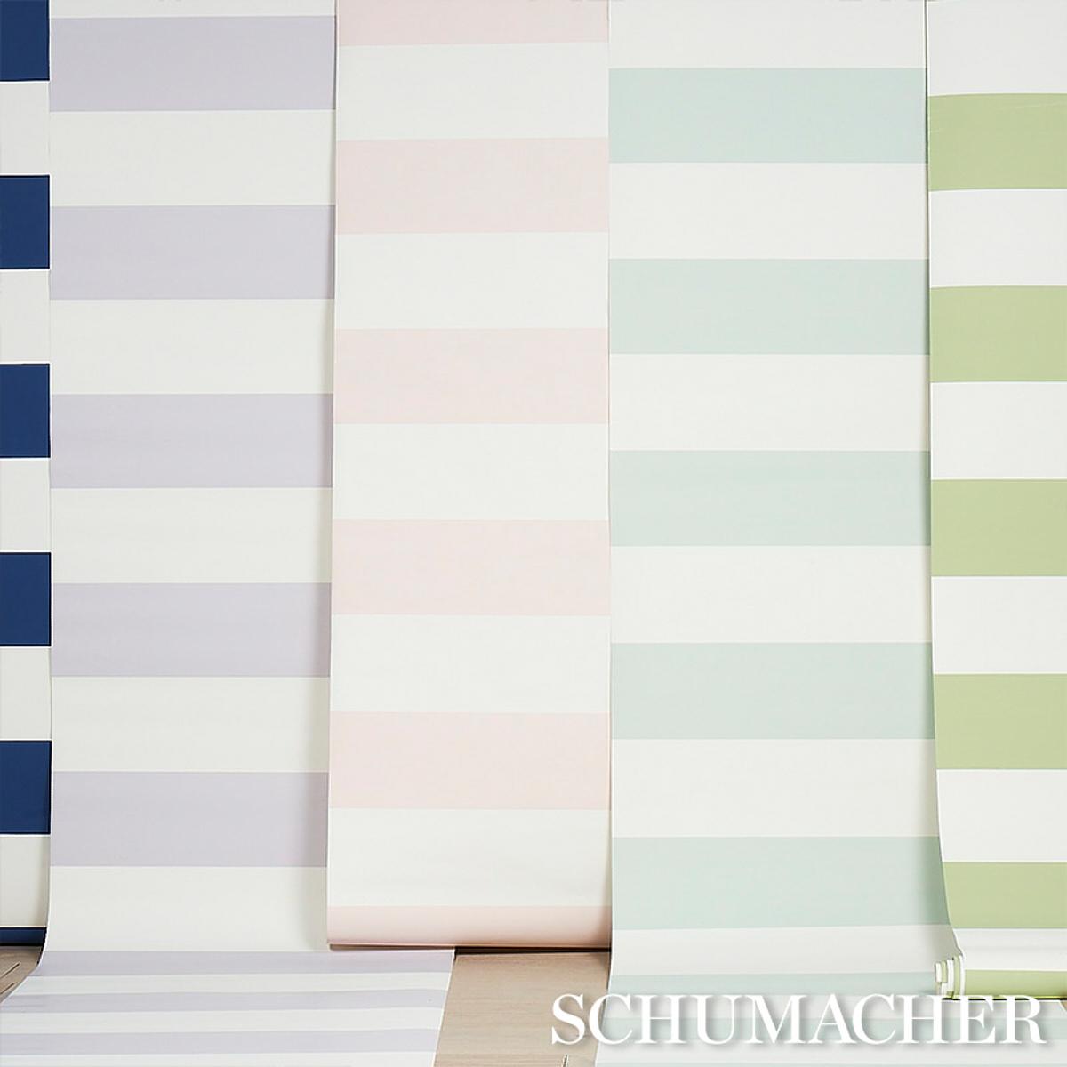 Schumacher Baxter Stripe Wallpaper