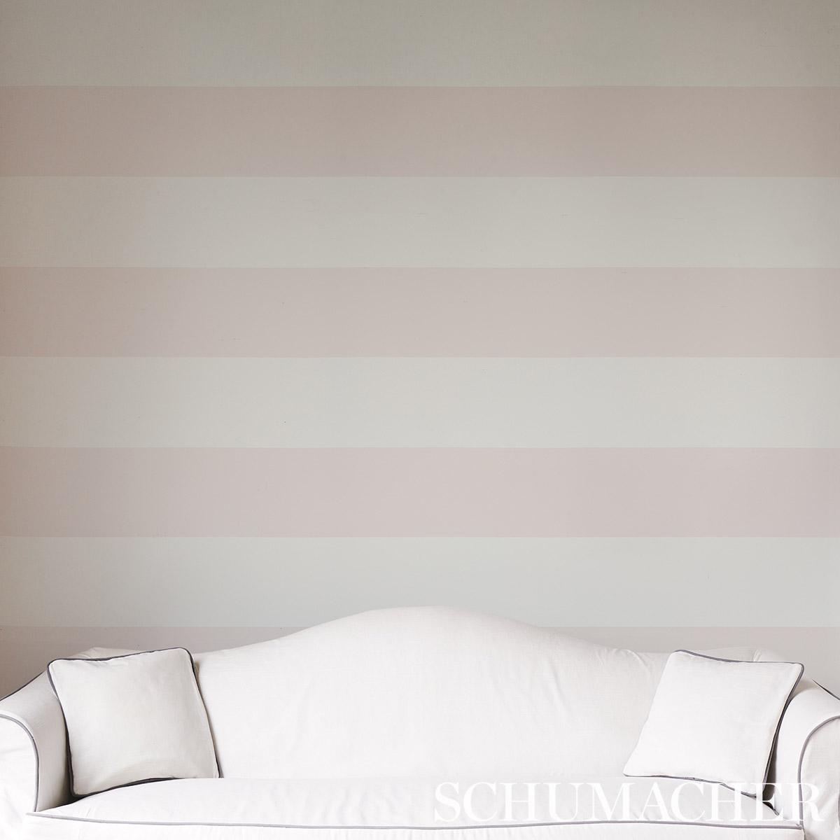 Schumacher Baxter Stripe Wallpaper