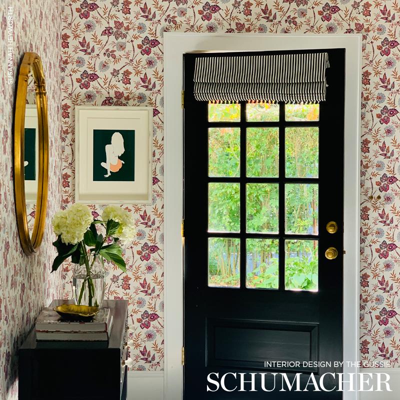 Schumacher Emperor's Vine Wallpaper