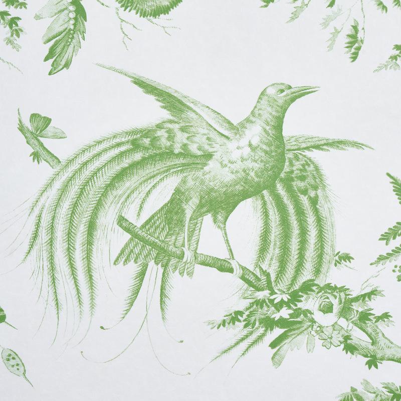 Schumacher Toile De La Prairie Wallpaper