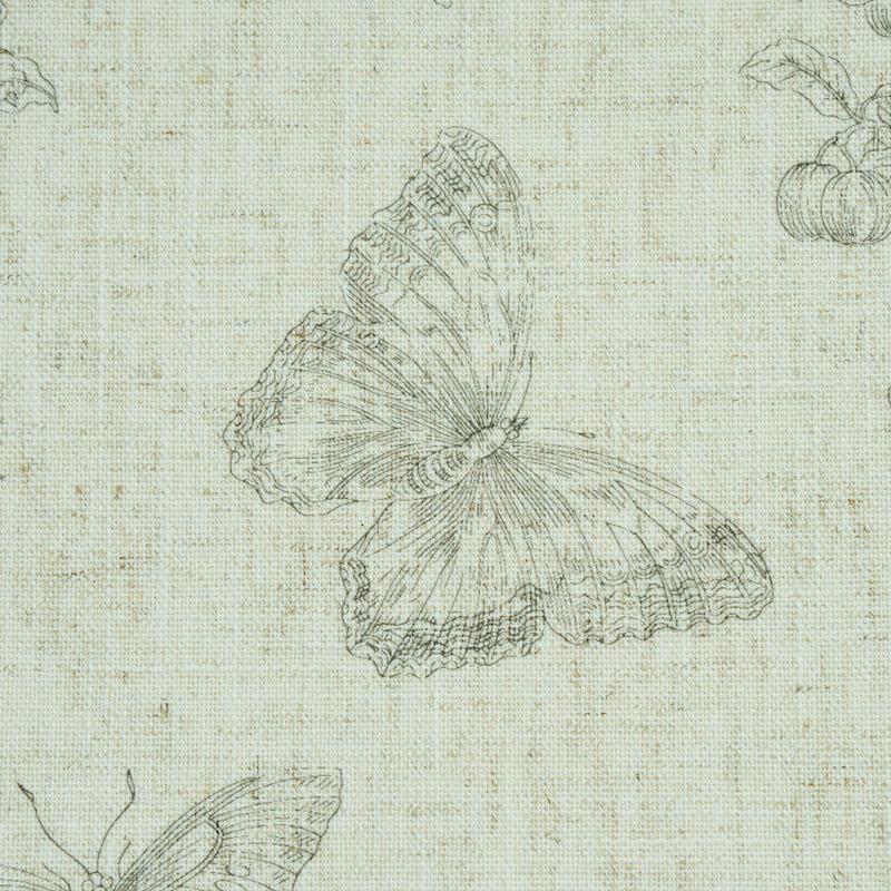 Schumacher Baudin Butterfly Linen Wallpaper