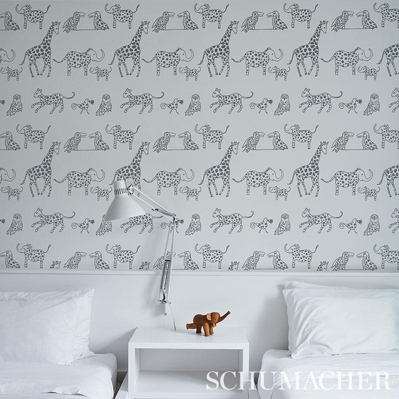 Schumacher Jungle Jubilee Wallpaper