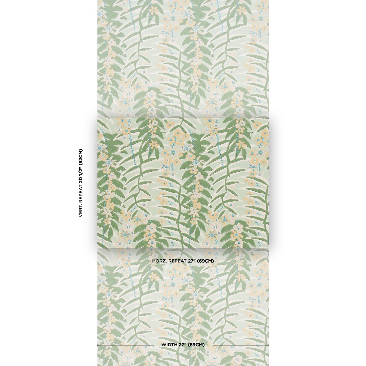 Schumacher Ashbee Botanical Wallpaper