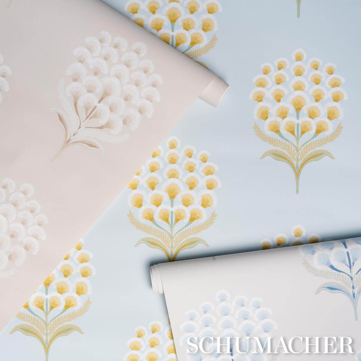 Schumacher Aurelia Wallpaper