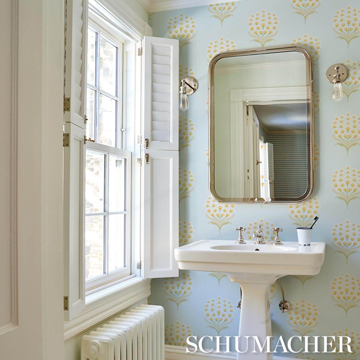 Schumacher Aurelia Wallpaper