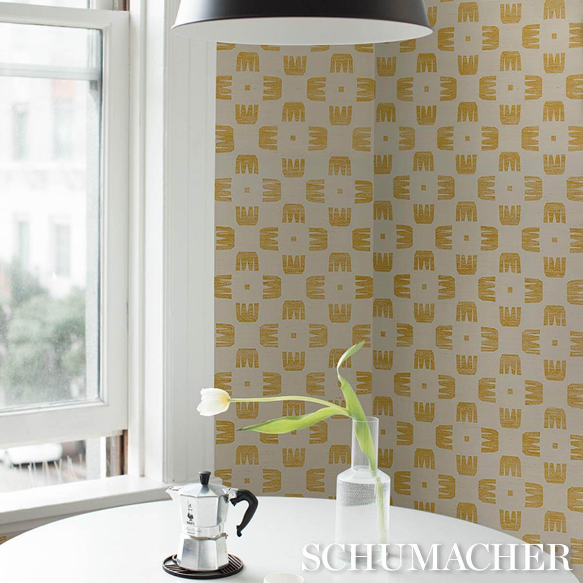 Schumacher Raze Sisal Wallpaper