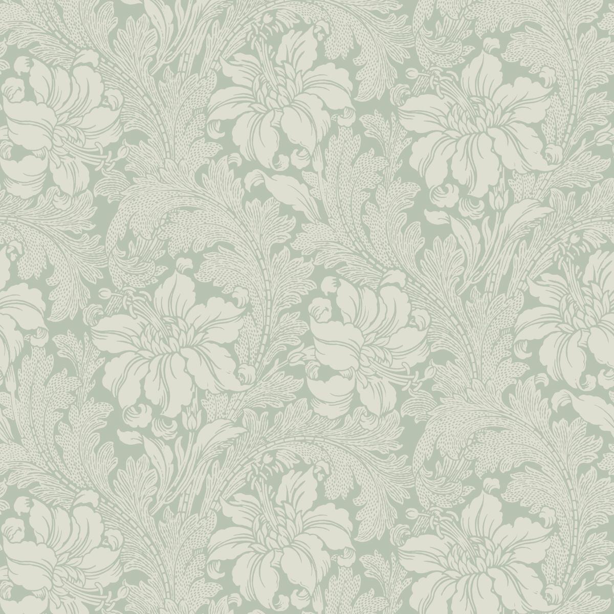 Schumacher Acanthus Garden Wallpaper