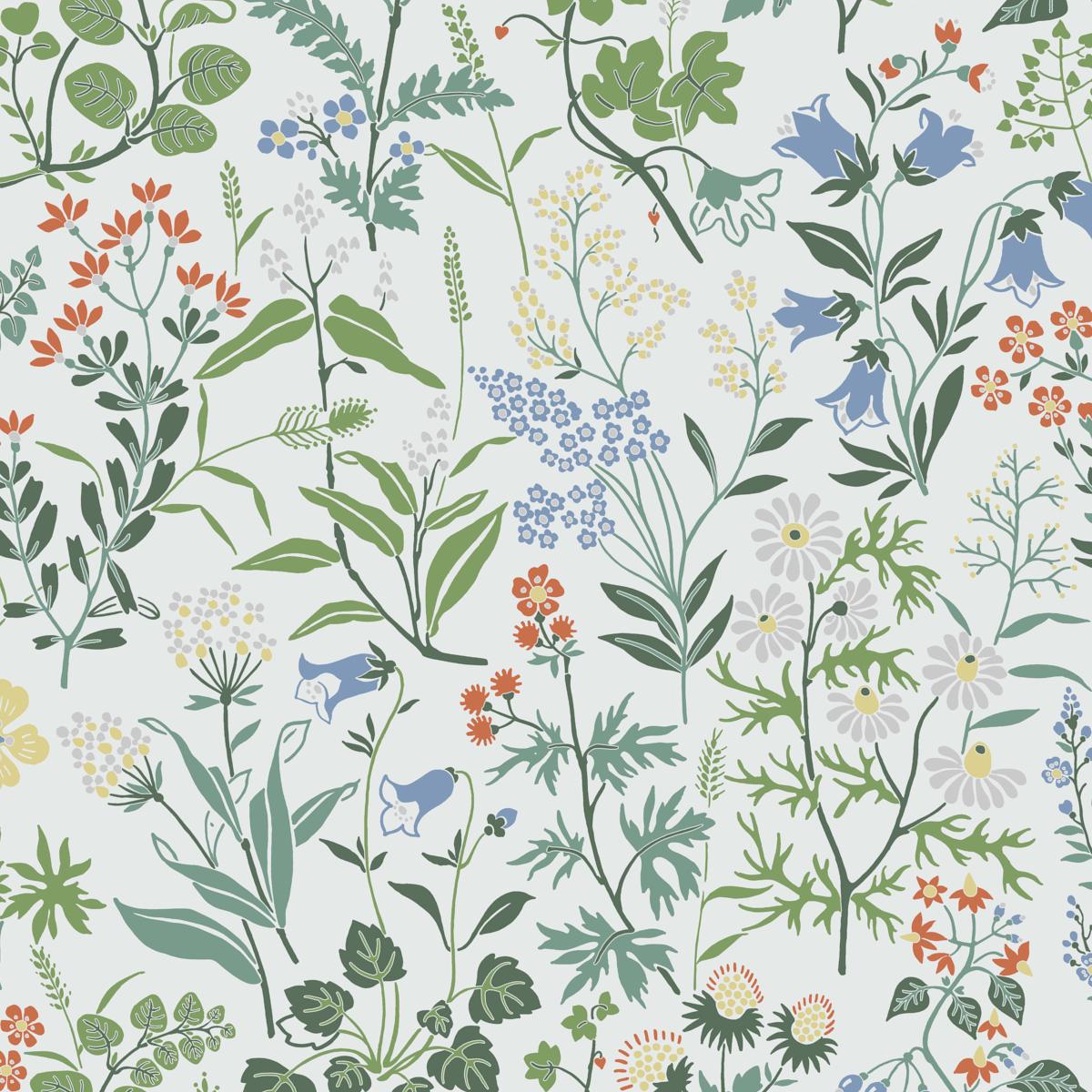 Schumacher Flora Wallpaper