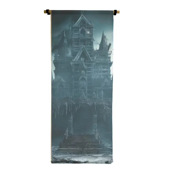 Haunted Mansion Vertical Canvas Scroll