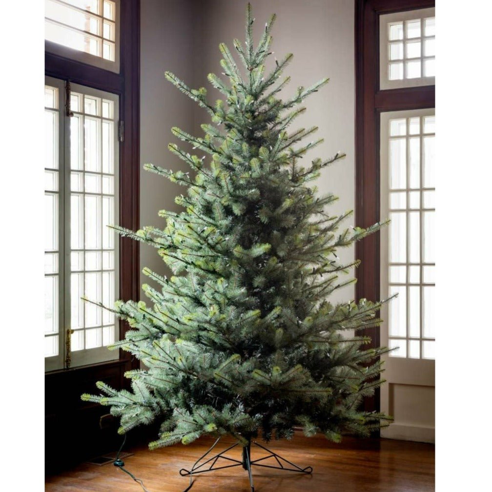 7.5' Park Hill Blue Spruce LED Clear/Multi - Color Option - A Cottage in the City