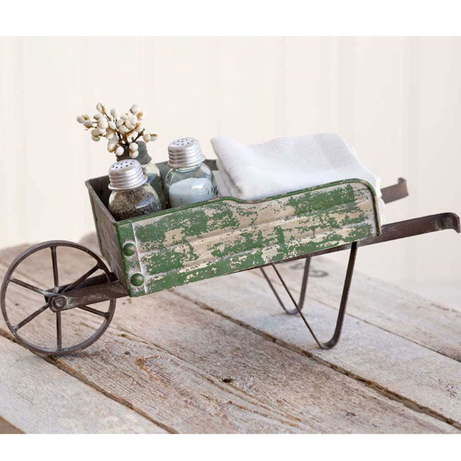 Tabletop Wheelbarrow Caddy