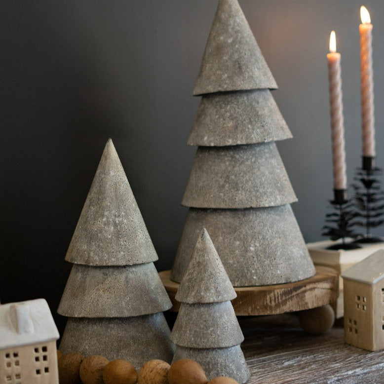 Metal Christmas Tree Set