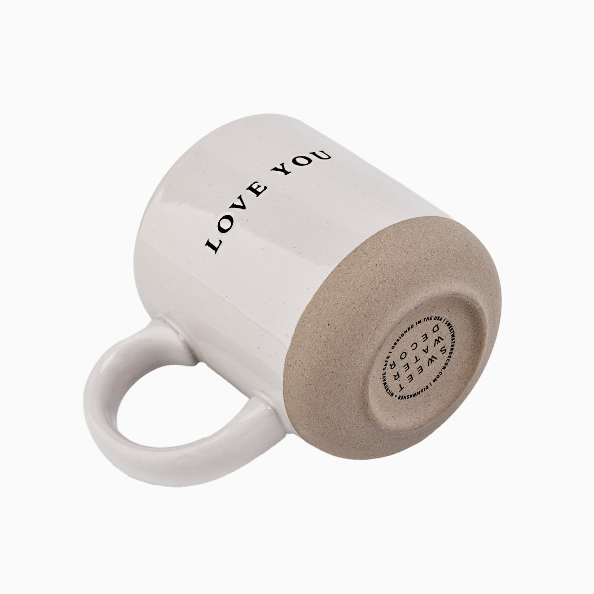 Love You Stoneware Coffee Mug