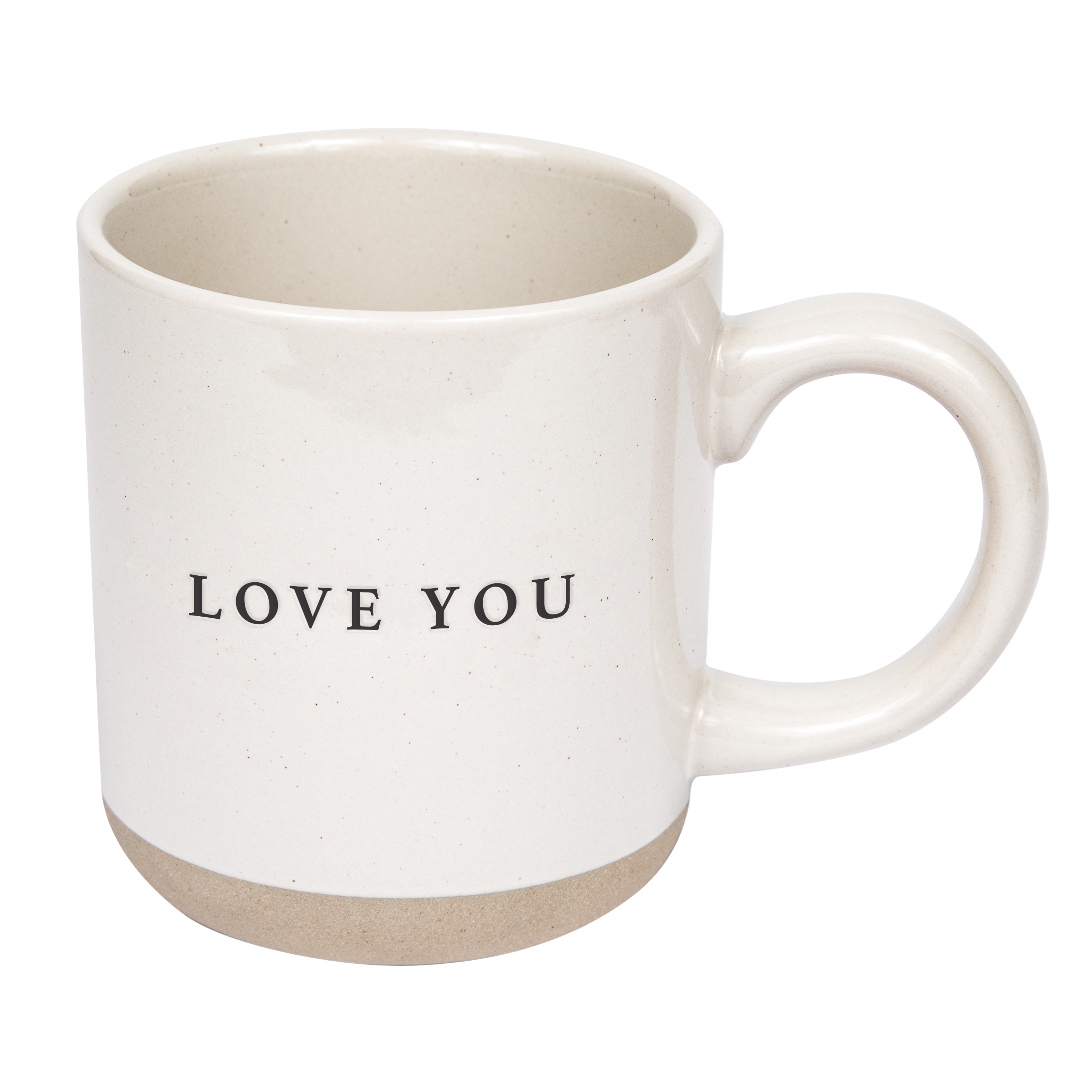 Love You Stoneware Coffee Mug