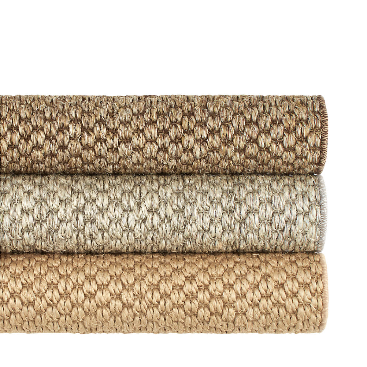 Dash & Albert Caraway Woven Sisal Custom Rug