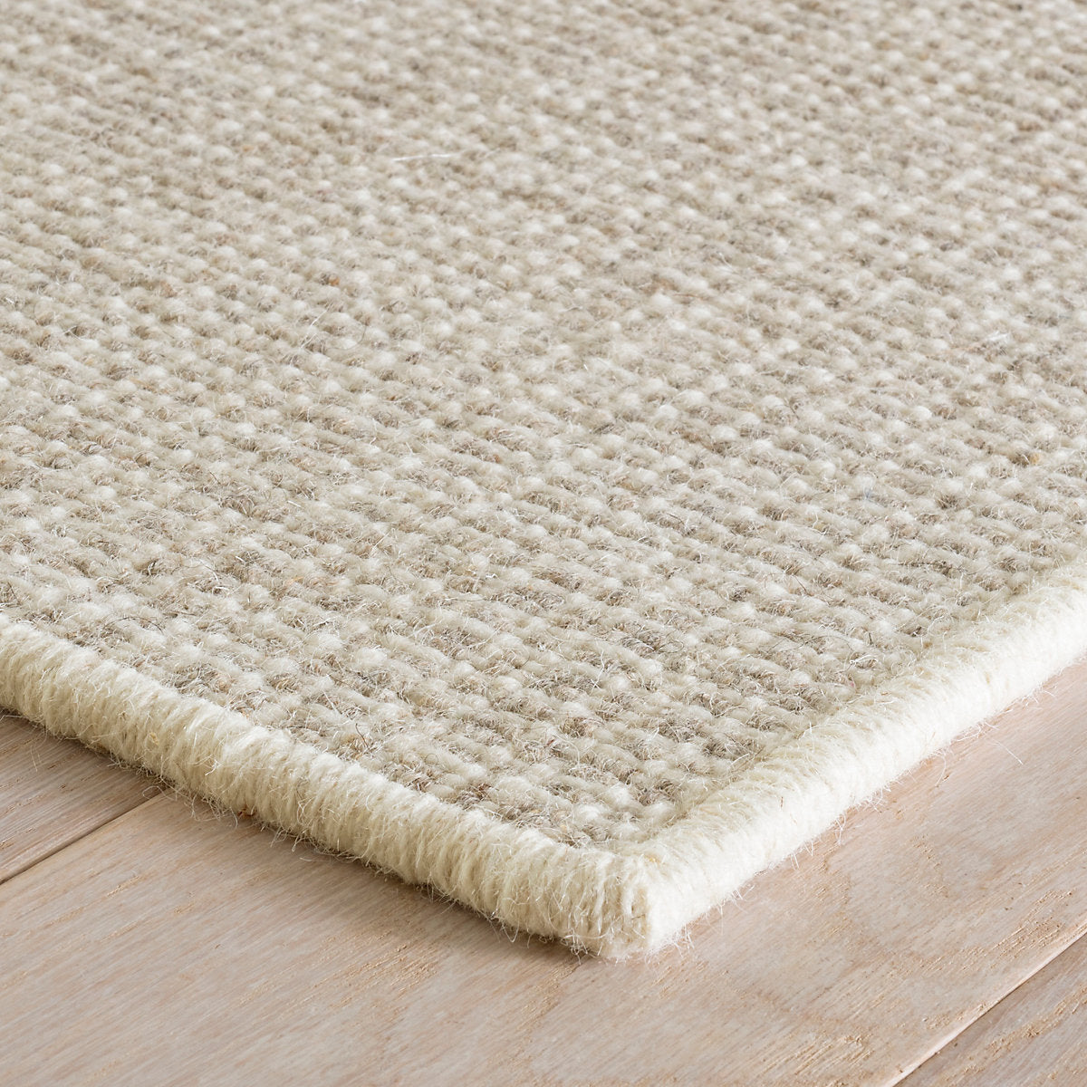 Dash & Albert Checkers Woven Wool Custom Rug