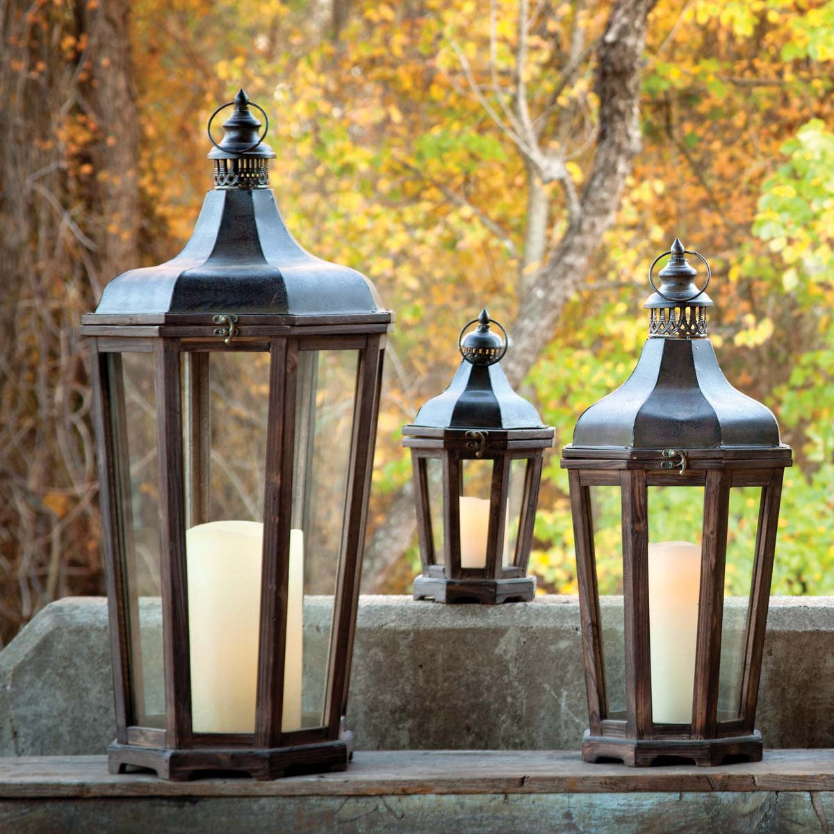 Hillcrest Lantern Set