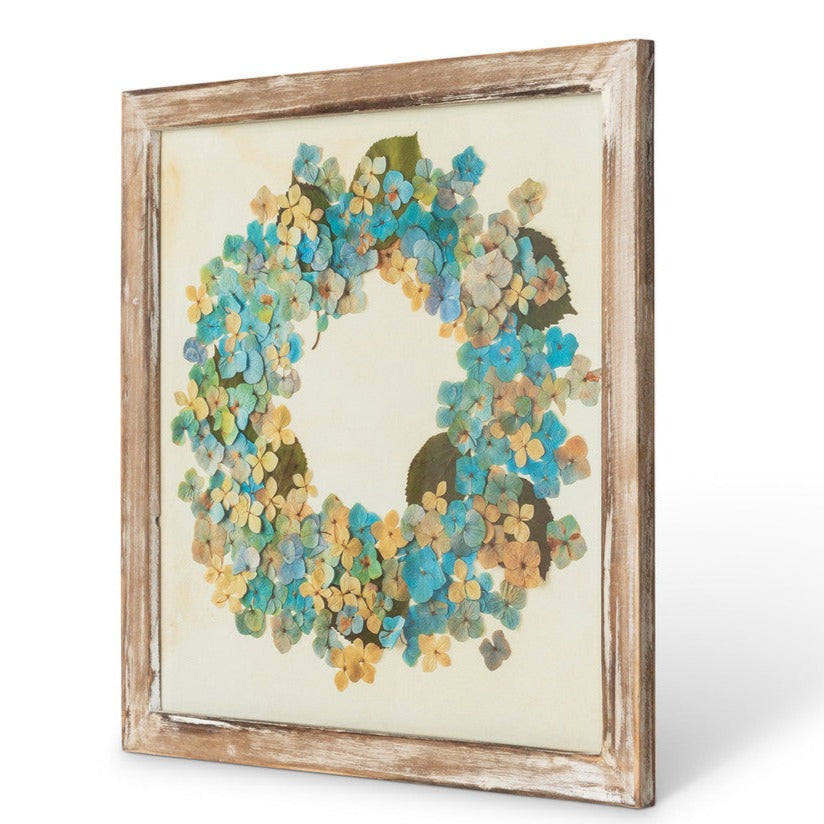 Dried Hydrangea Wreath Print Set