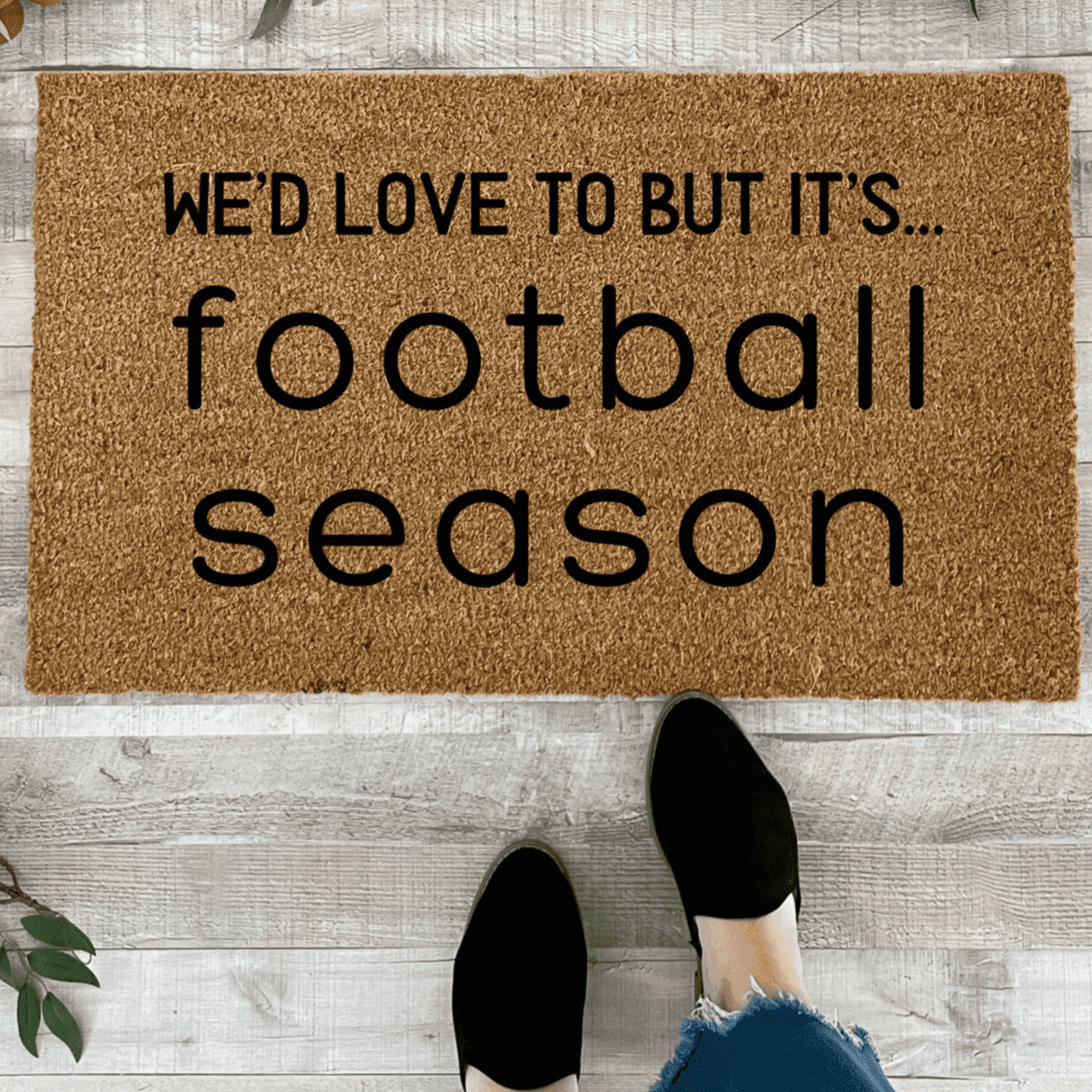 Football Welcome Mat