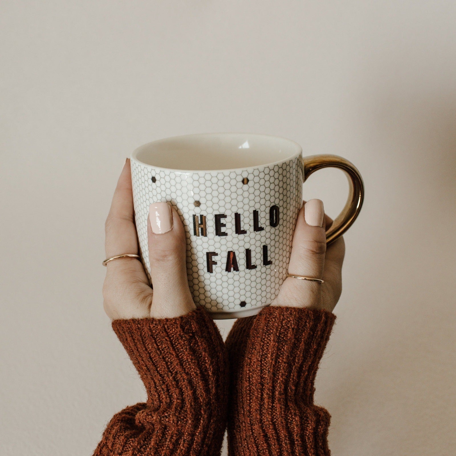 Hello Fall Tile Coffee Mug