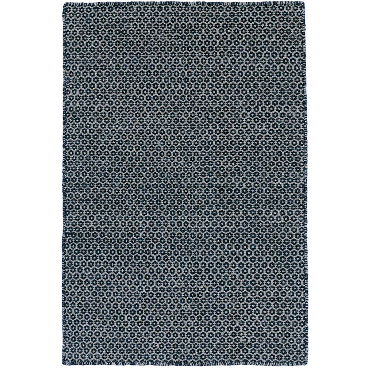 Dash & Albert Honeycomb Woven Wool Rug