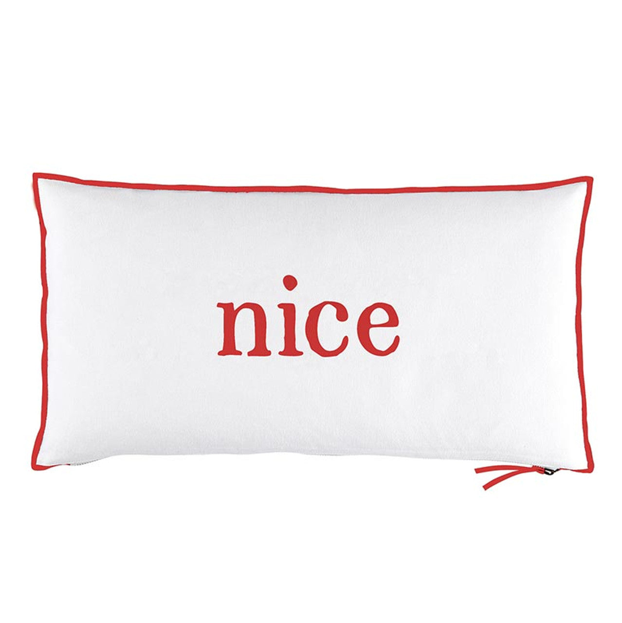 Naughty Nice Lumbar Pillow Set