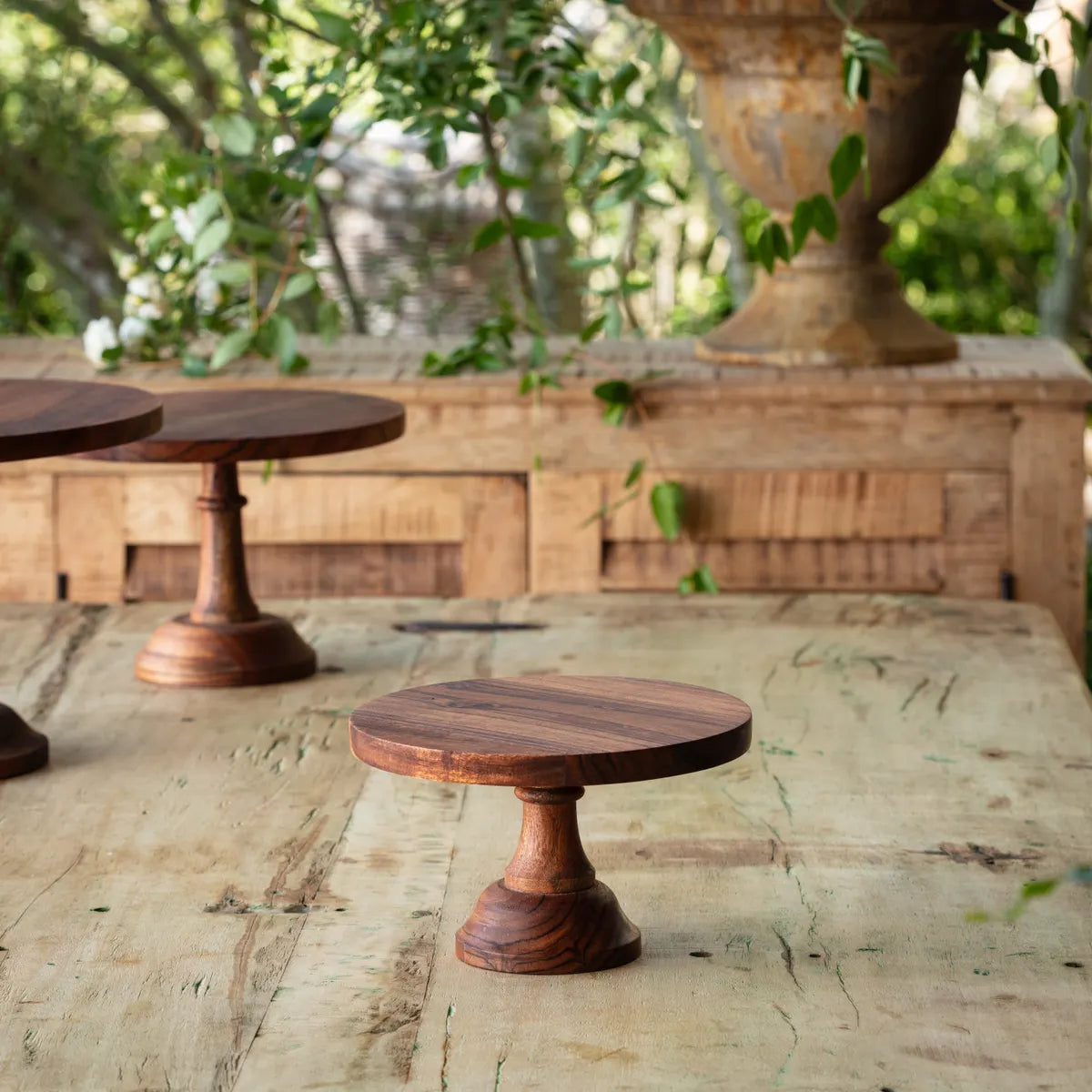 Wooden Cake Stand Set A Cottage in the City