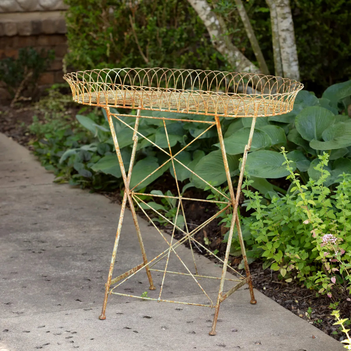 French Wire Garden Stand