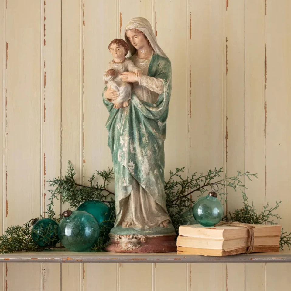 Madonna And Child Statue