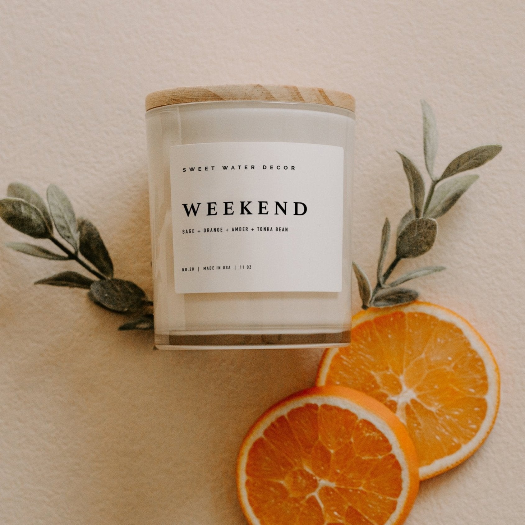 Weekend White Jar Candle