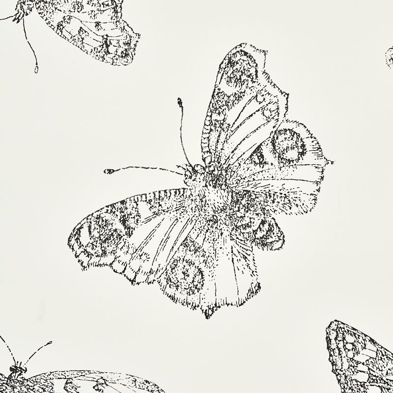 Schumacher Burnell Butterfly Wallpaper