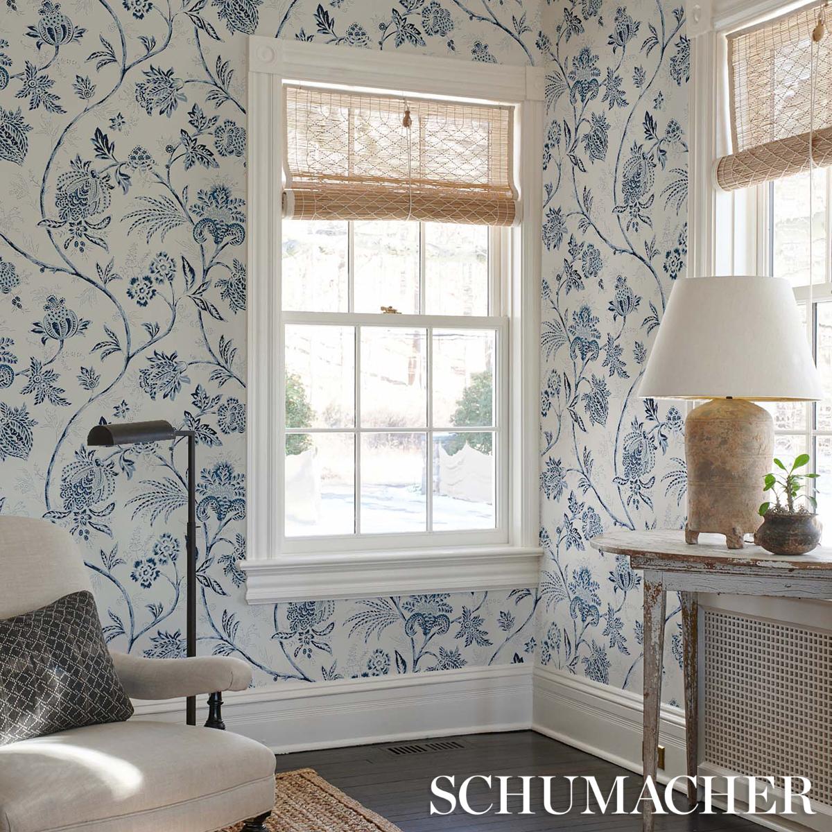 5006053 Acanthus Stripe Seaglass & Chalk by Schumacher Wallpaper | Schumacher  wallpaper, Thibaut wallpaper, Acanthus