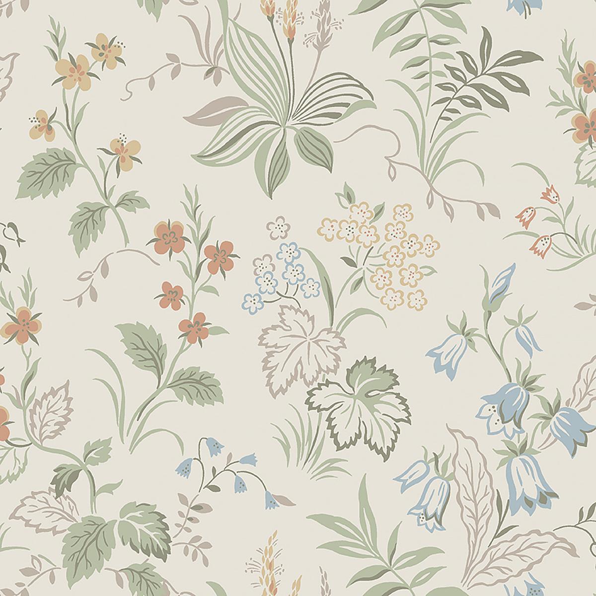 Schumacher Folklore Print Wallpaper