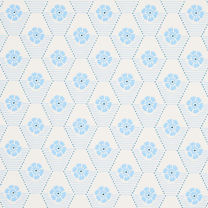 Schumacher Hive Bloom Print Wallpaper