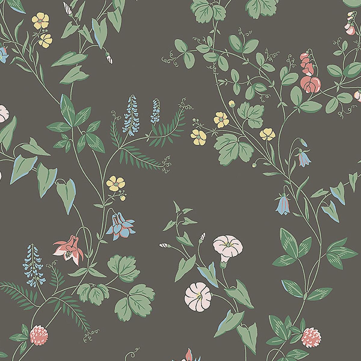 Schumacher Midsummers Eve Print Wallpaper