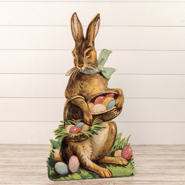 Vintage easter bunny retailer decor