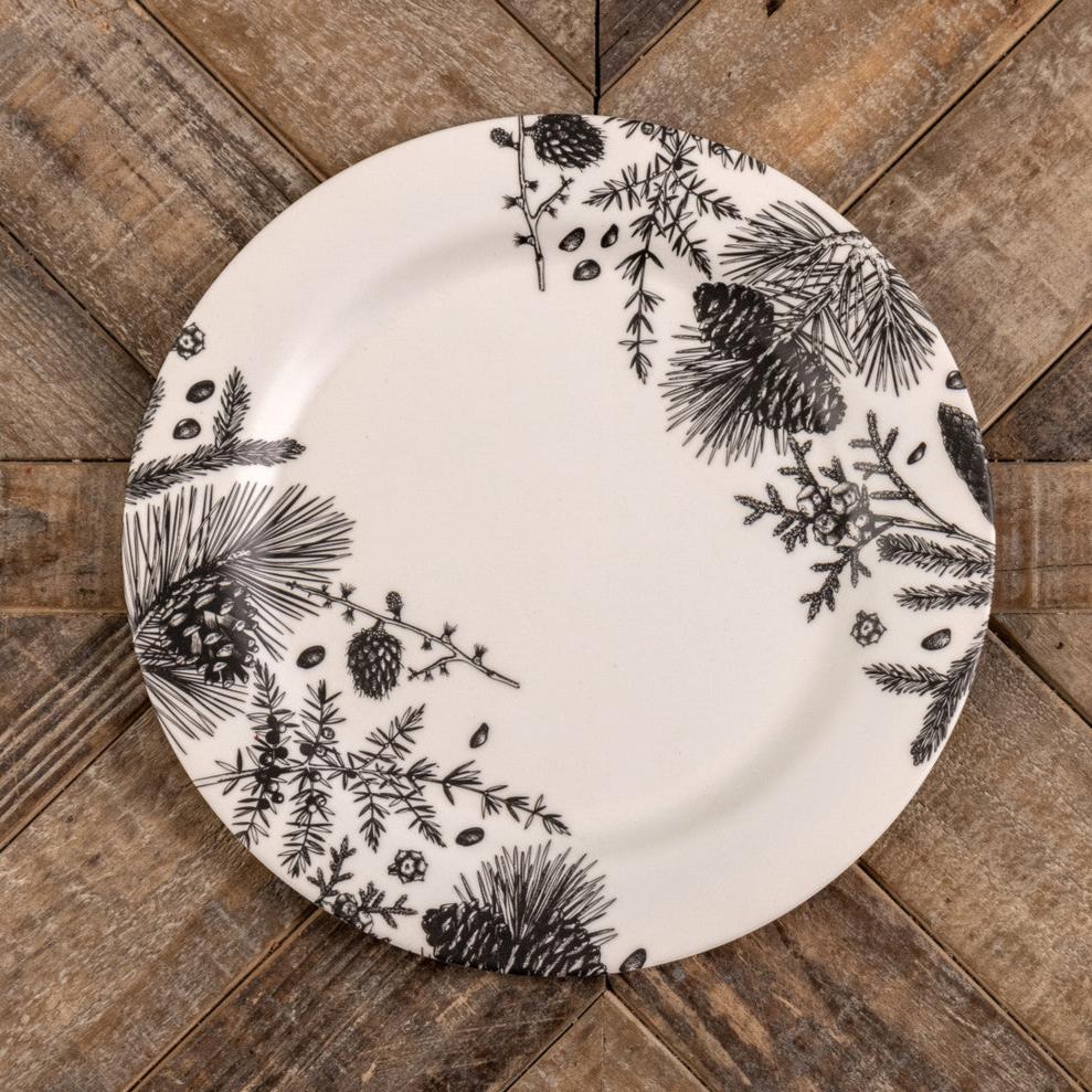 Pinecone &amp; Foliage Plate