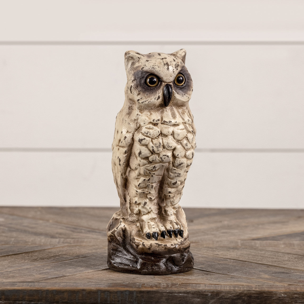 Vintage White Owl