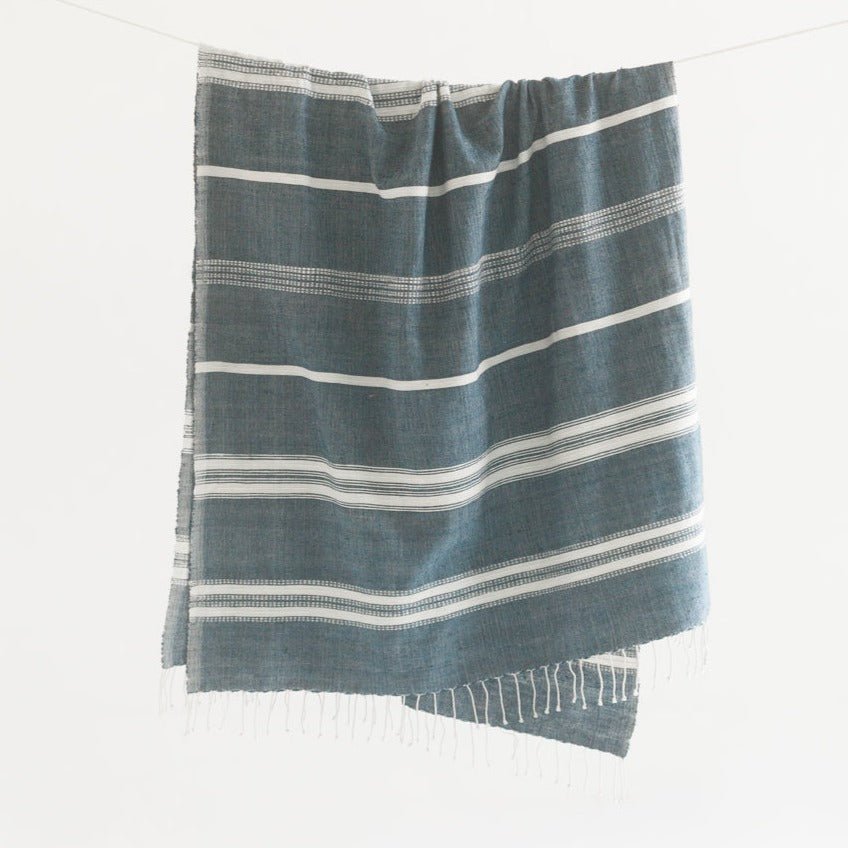 Aden Cotton Throw Blanket - A Cottage in the City