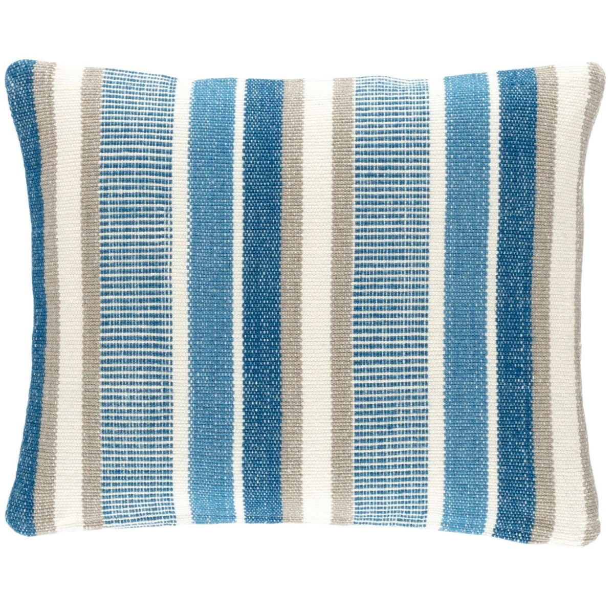 Always Greener Navy/French Blue Indoor/Outdoor Decorative Pillow - A Cottage in the City